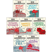 Ben Aaronovitch Rivers of London Series Collection 7 Books Set (Rivers of London, Moon Over Soho, Whispers Under Ground, Broken Homes) - The Book Bundle