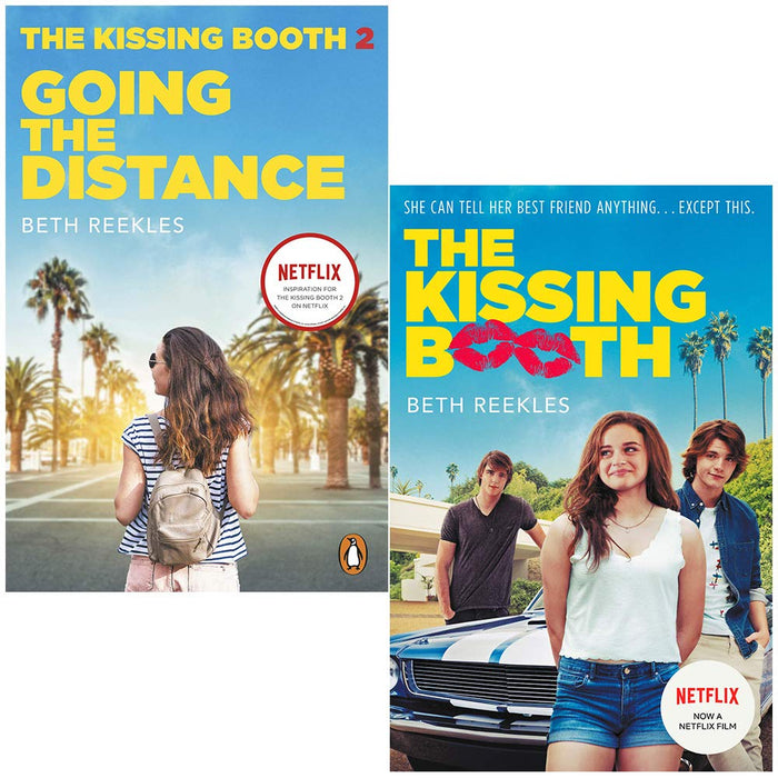 The Kissing Booth Series Collection 2 Books Set By Beth Reekles (Going the Distance, The Kissing Booth) - The Book Bundle