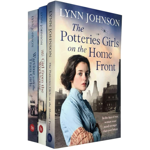 The Potteries Girls 3 Books Collection Set By Lynn Johnson (The Girl from the Workhouse) - The Book Bundle