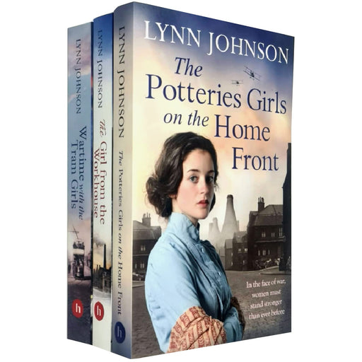 The Potteries Girls 3 Books Collection Set By Lynn Johnson (The Girl from the Workhouse) - The Book Bundle