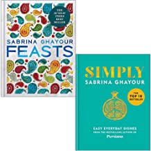 Feasts & Simply Easy everyday dishes By Sabrina Ghayour 2 Books Collection Set - The Book Bundle