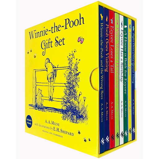 Winnie The Pooh Gift Set by A.A.Milne (Wrong Bees, Pooh Goes Visiting, Eeyore) - The Book Bundle