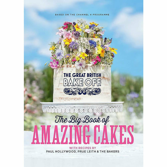 Baking with Kim-Joy Cute and The Great British Bake Off The Big Book of Amazing Cakes 2 Books Collection Set - The Book Bundle