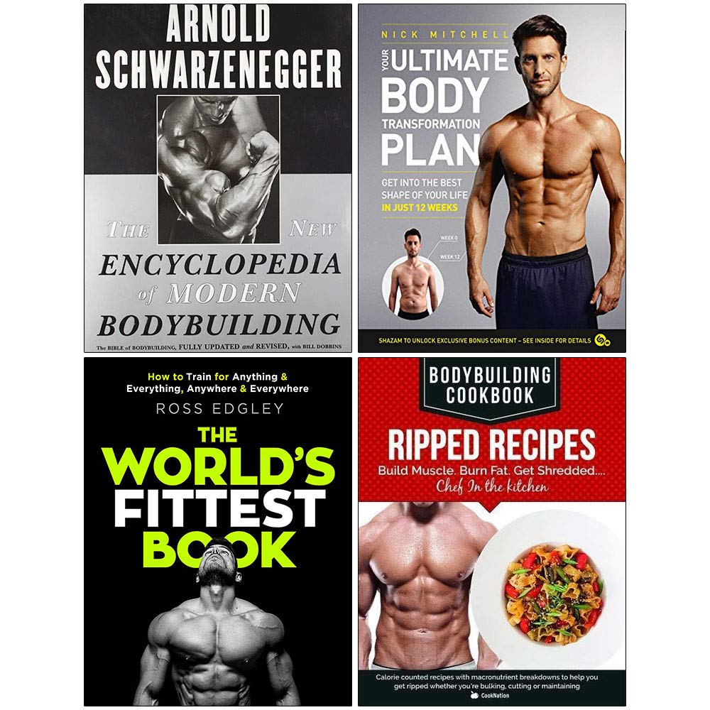 New Encyclopedia Of Modern Bodybuilding 4 Book Set Paperback — The