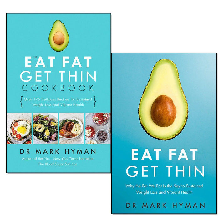 eat fat get thin mark hyman 2 books collection set - The Book Bundle