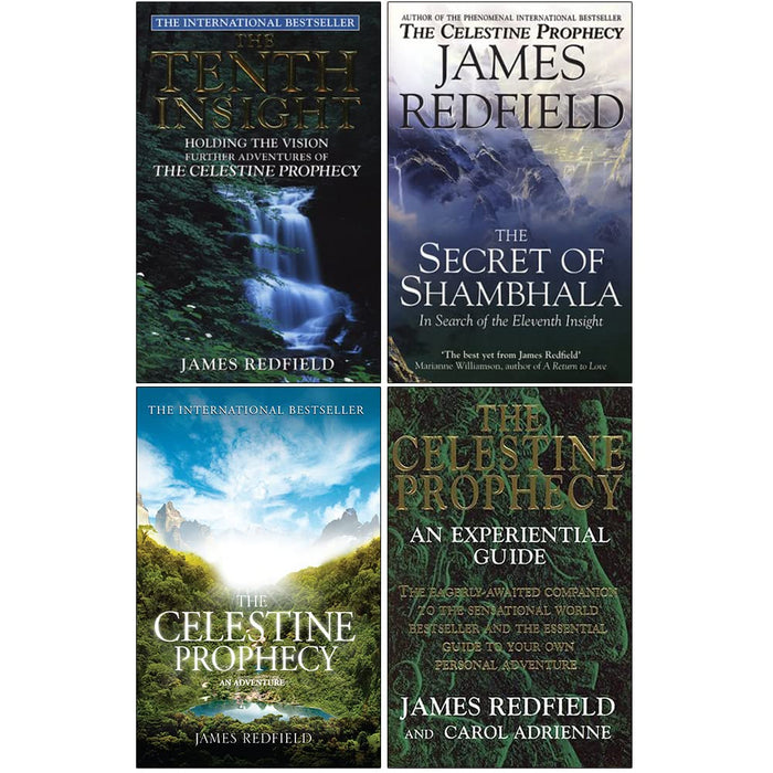 James Redfield Collection 4 Books Set (The Tenth Insight, The Secret Of Shambhala, The Celestine Prophecy, The Celestine Prophecy An Experiential Guide) - The Book Bundle
