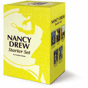 Nancy Drew 5-book hardcover collection by Carolyn Keene, featuring classic mystery fiction in a collector's edition box set.