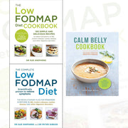 Low-Fodmap Diet Cookbook, The Complete Low-Fodmap Diet and Calm Belly Cookbook 3 Books Collection Set - The Book Bundle
