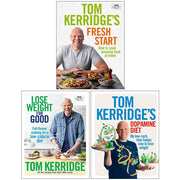 Tom Kerridge 3 Books Collection Set (Tom Kerridge's Fresh Start,Lose Weight for Good,Tom Kerridge's Dopamine Diet) - The Book Bundle
