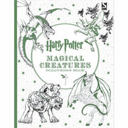 Harry Potter Colouring Book 1-4 Books Collection Set (Magical Creatures, Magical Places and Characters, Magical Artefacts) - The Book Bundle
