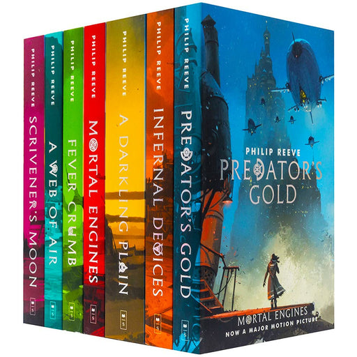 Mortal Engines Collection Philip Reeve 7 Books Set - The Book Bundle