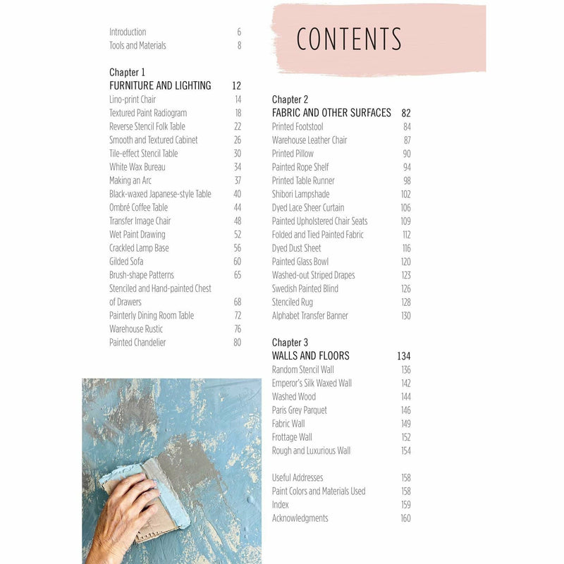 Annie Sloan Paints Everything: Step-by-step projects for your entire home, from walls, floors, and furniture - The Book Bundle