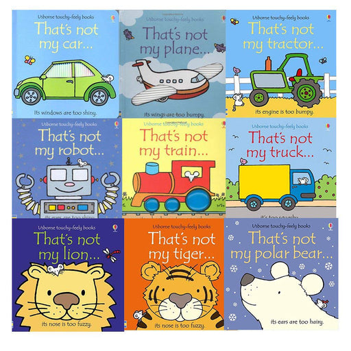 Thats not my touchy feely series 1, 2 and 3 : 9 books collection set - The Book Bundle