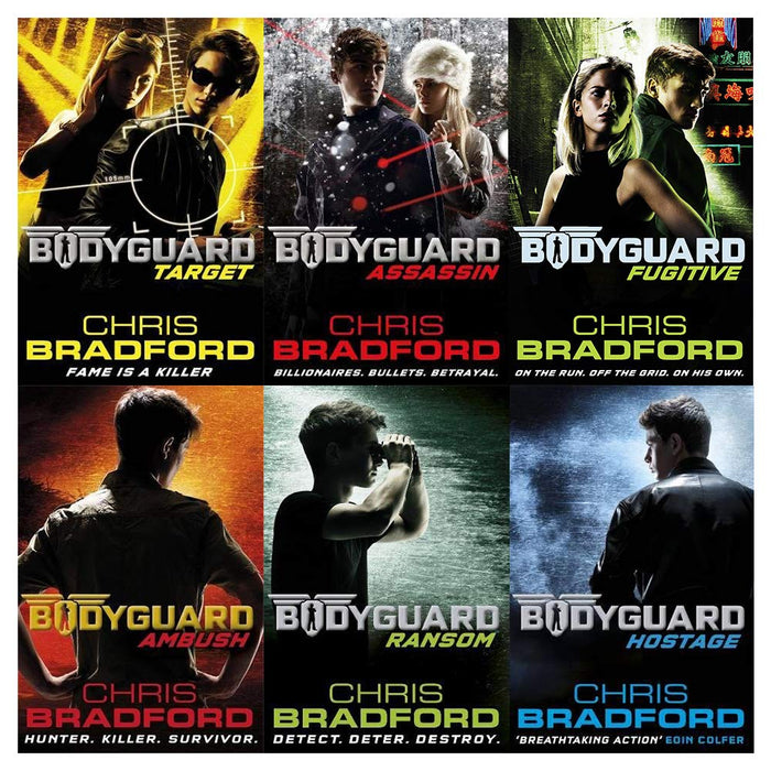 Bodyguard Series Chris Bradford 6 Books Collection Set - The Book Bundle