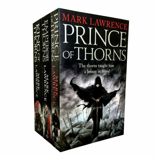 The Broken Empire Trilogy 3 Books Set By Mark Lawrence (Prince of Thorns, King of Thorns, Emperor of Thorns) - The Book Bundle