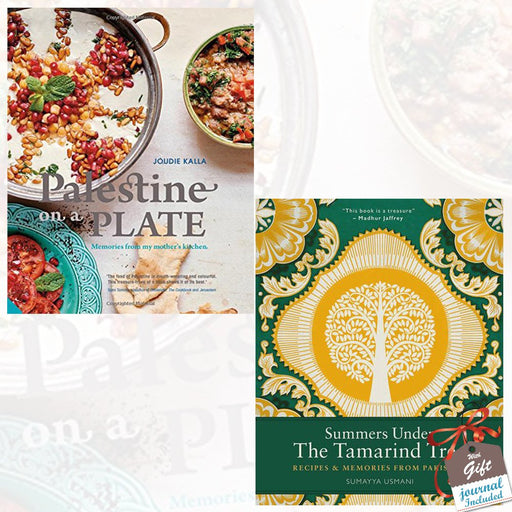 Palestine on a Plate and Summers Under the Tamarind Tree 2 Books Bundle Collection with Gift Journal - The Book Bundle