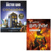 Doctor Who: The Official Cookbook & The Unofficial Harry Potter Cookbook 2 Books Collection Set - The Book Bundle