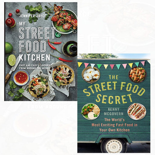 My street food kitchen [hardcover] and Street Food Secret 2 Books Collection Set - The Book Bundle