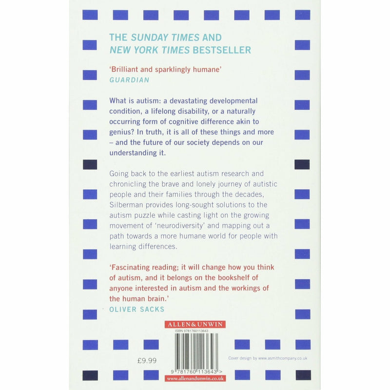 Cover of NeuroTribes book by Steve Silberman, a non-fiction paperback about autism and thinking smarter about people.