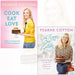 Cook Eat Love and Cook Happy, Cook Healthy By Fearne Cotton Collection 2 Books Bundle With Gift Journal - The Book Bundle
