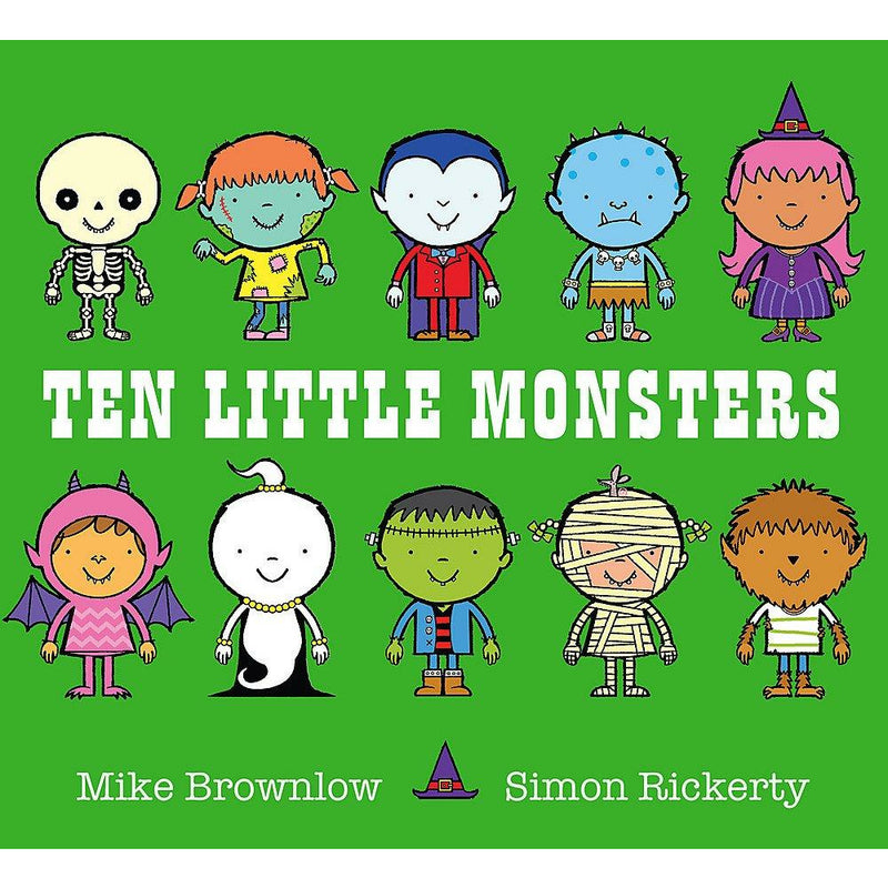 Ten Little Series Collection 10 Books Set By Mike Brownlow (Monkeys, Unicorns) - The Book Bundle