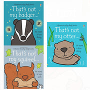 Thats not my touchy feely series 5 :3 books collection (squirrel,badger,otter) - The Book Bundle