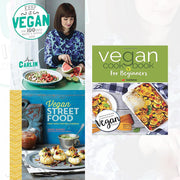 Vegan Street Food cookbook by Iota & Jérôme Eckmeier, part of Keep It Vegan 3-book collection, showcasing vibrant vegan dishes.