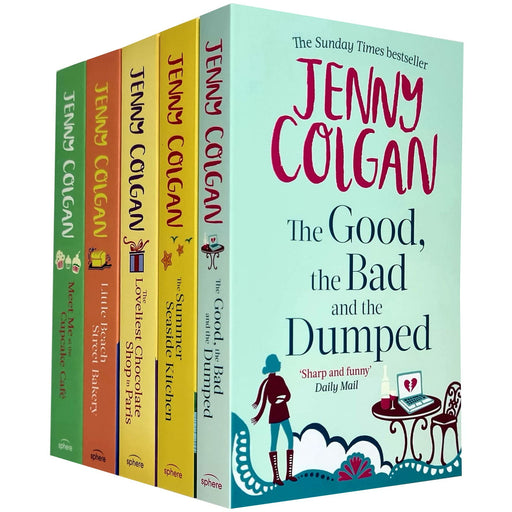 Jenny Colgan Collection 5 Books Set (The Good The Bad And The Dumped, The Summer Seaside Kitchen) - The Book Bundle
