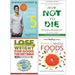 Feel Better In 5, How Not To Die, The Diet Bible, Hidden Healing Powers Of Super & Whole Foods 4 Books Collection Set - The Book Bundle