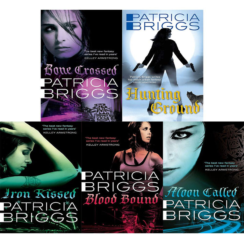Alpha and Omega Patricia Briggs 5 Books Collection Set(Moon Called, Iron Kissed, Hunting Ground, Blood Bound, Bone Crossed) - The Book Bundle