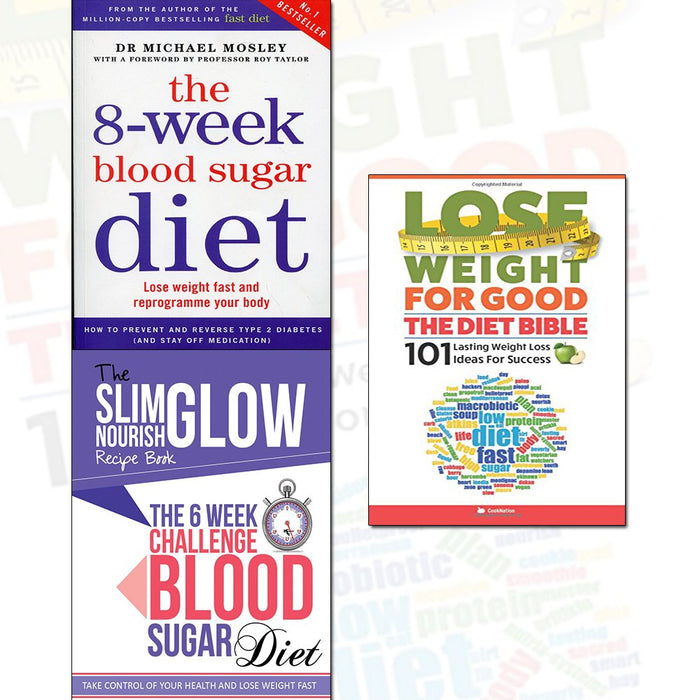 Blood sugar diet collection 2 books bundle with lose weight for good: The diet bible - The Book Bundle