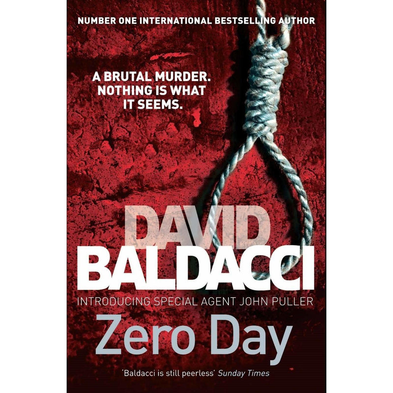 John puller series david baldacci 4 books collection set (zero day,forgotten,escape,no man's land) - The Book Bundle