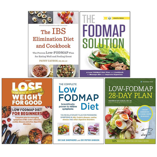 Irritable Bowel Syndrome (Ibs) 5 Books Collection Set (The Complete Low-FODMAP Diet, The IBS Elimination Diet And Cookbook) - The Book Bundle