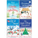 Sue Moorcroft Collection 4 Books Set (Under the Mistletoe, Christmas Wishes, Let It Snow, The Little Village Christmas) - The Book Bundle