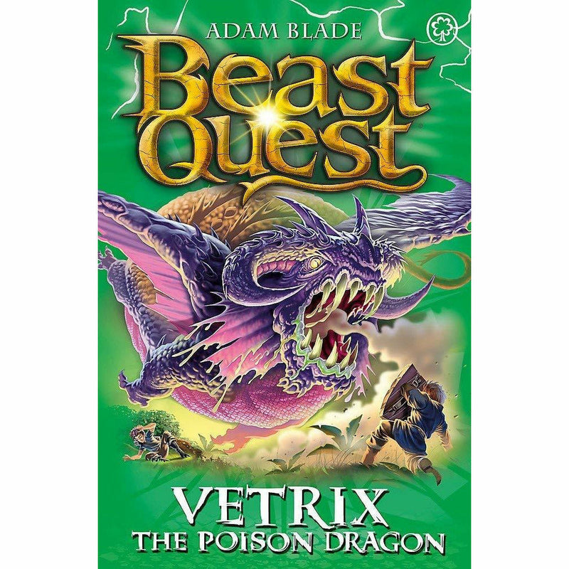 Beast Quest Series 19 four-book collection by Adam Blade, paperback fantasy fiction set with colorful covers.