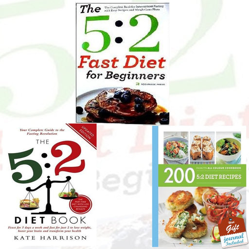 5:2 Diet Collection 3 Books Bundle With Gift Journal - The Book Bundle