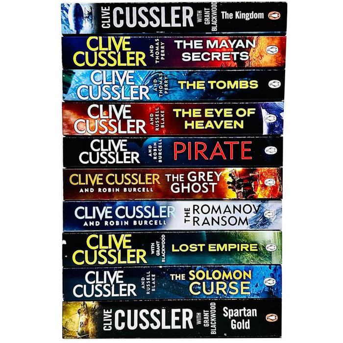 Clive Cussler Fargo Adventures Collection 10 Books Set Spartan Gold, Lost Empire - The Book Bundle
