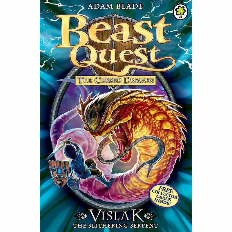 Beast Quest Series 14 four-book collection set by Adam Blade, paperback adventure books for ages 7-9, Orchard Books edition.