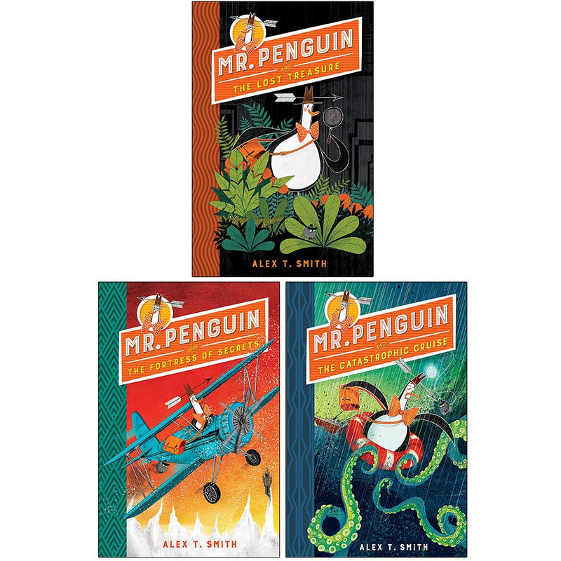 Mr Penguin Series 3 Books Collection Set By Alex T. Smith - The Book Bundle