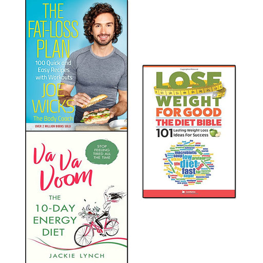 fat loss plan joe wicks, va va voom and lose weight for good the diet bible 3 books collection set - The Book Bundle