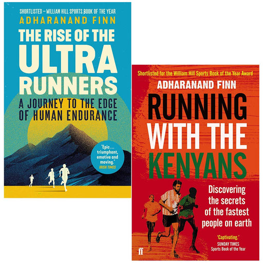 The Rise of the Ultra Runners & Running with the Kenyans By Adharanand Finn 2 Books Collection Set - The Book Bundle