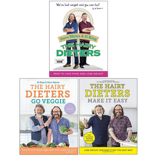 The Hairy Dieters, The Hairy Dieters Go Veggie, The Hairy Dieters Make It Easy 3 Books Collection Set - The Book Bundle