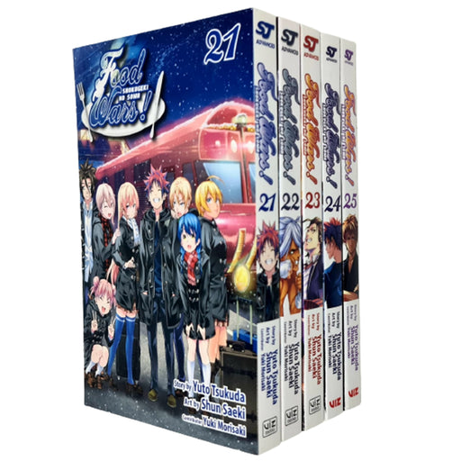 Food Wars Shokugeki no soma gn Series 4: 5 Books Collection Set - The Book Bundle