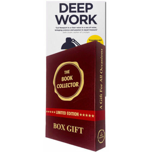 Deep Work by Cal Newport The Book Collector Limited Edition Box Gift - The Book Bundle