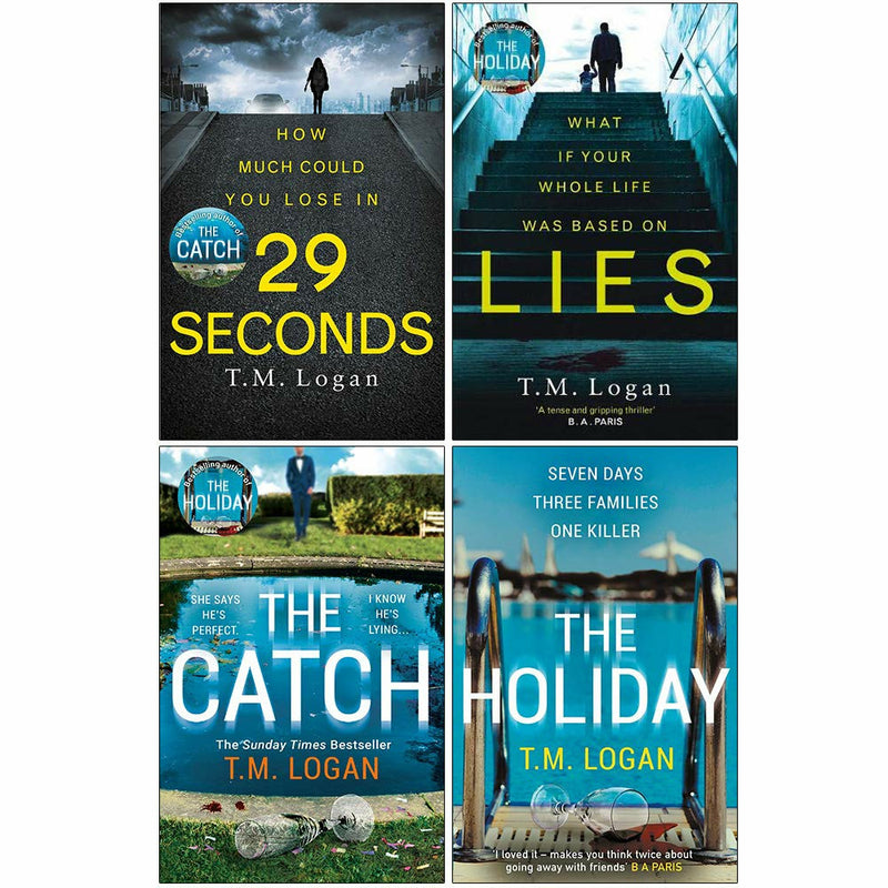 T M Logan Collection 4 Books Set By  T.M. Logan - The Book Bundle