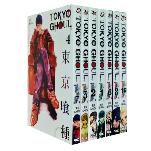 Tokyo Ghoul Series Volume 1 2 3 4 6 8 10 Collection 7 Books Set by Sui Ishida - The Book Bundle