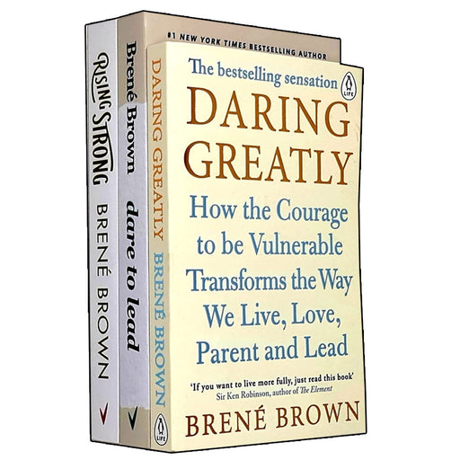Dare to Lead, Daring Greatly, Rising Strong 3 Books Collection Set by Brené Brown - The Book Bundle