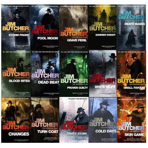 The Dresden Files Series Jim Butcher Collection 15 Books - The Book Bundle