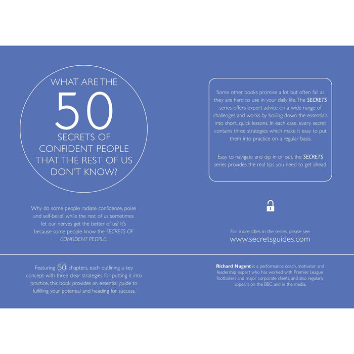 Secrets of Confident People: 50 Techniques to Shine (Secrets of Success series) - The Book Bundle