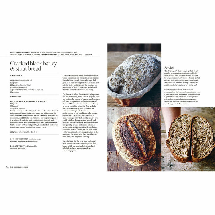The Sourdough School: The Ground-Breaking Guide To Making Gut-Friendly Bread by Vanessa Kimbell - The Book Bundle